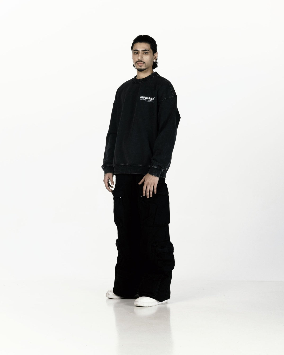 DRIP CLUB OVERSIZED FADED SWEATSHIRT - Drip by Rage