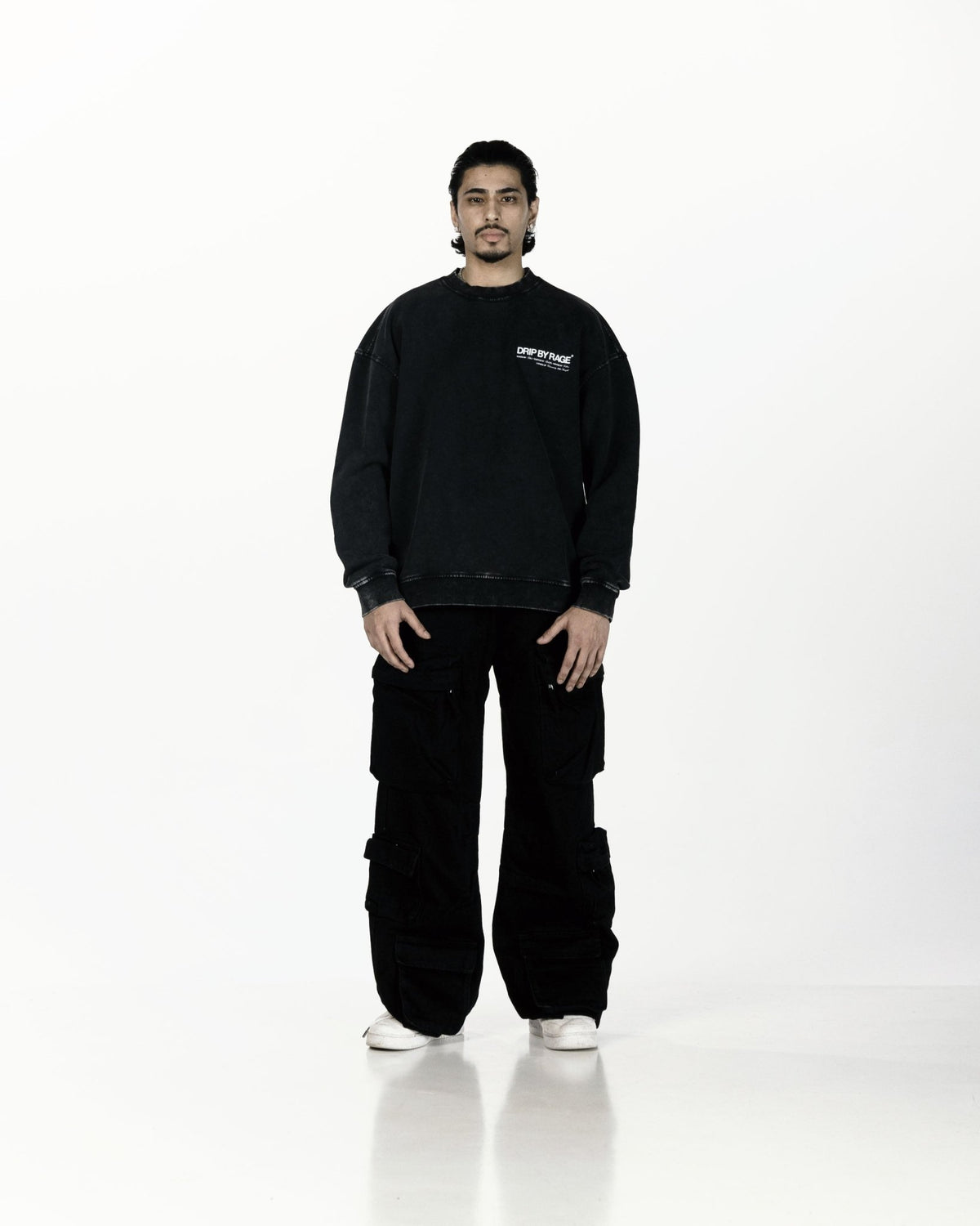 DRIP CLUB OVERSIZED FADED SWEATSHIRT - Drip by Rage