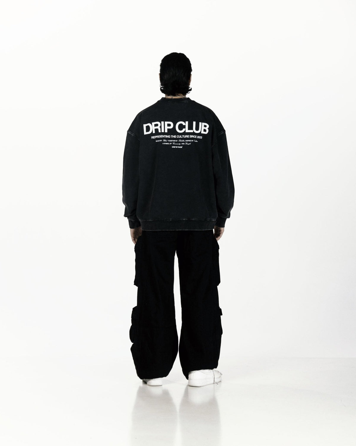 DRIP CLUB OVERSIZED FADED SWEATSHIRT - Drip by Rage