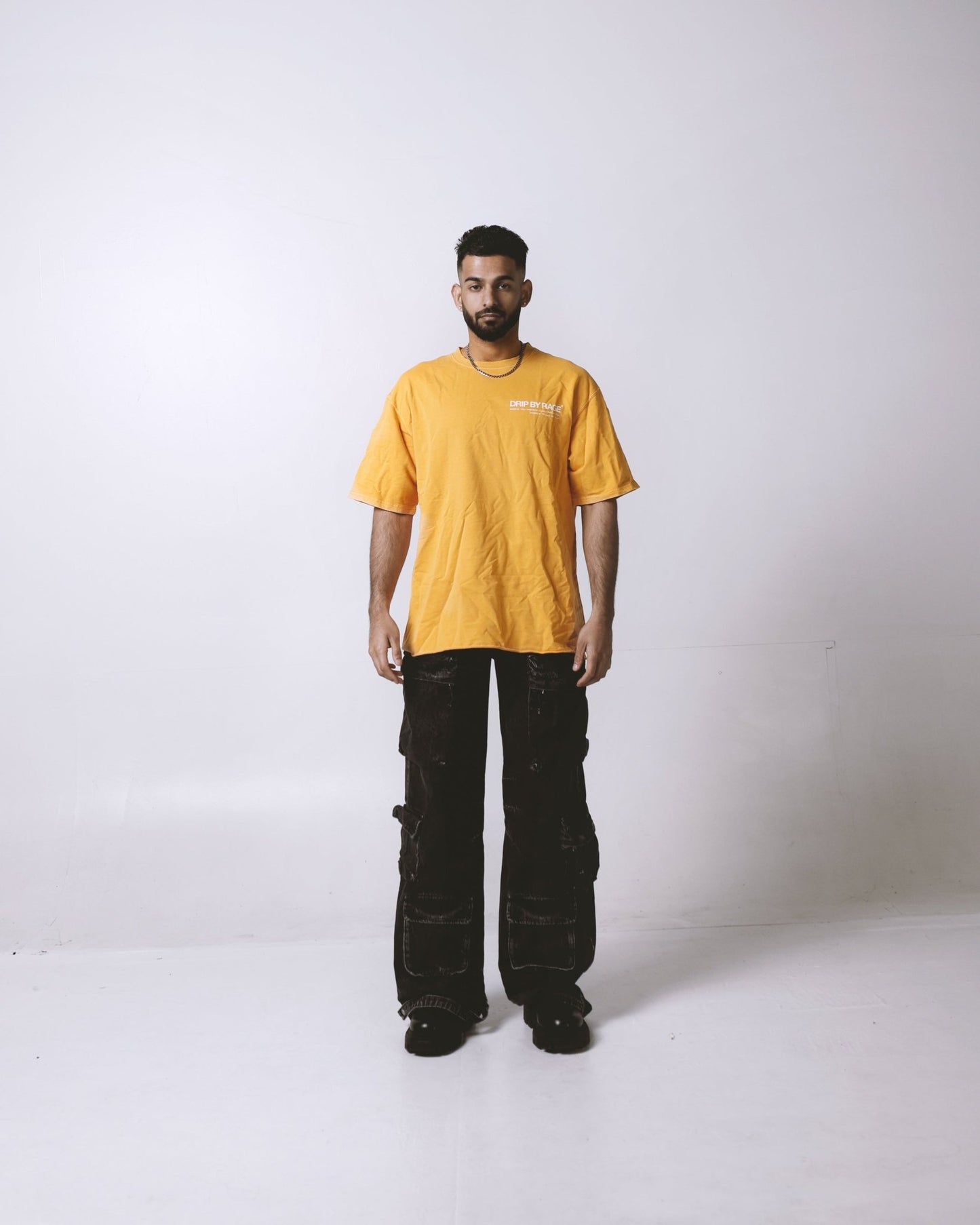 DRIP CLUB OVERSIZED FADED T-SHIRT YELLOW - Drip by Rage