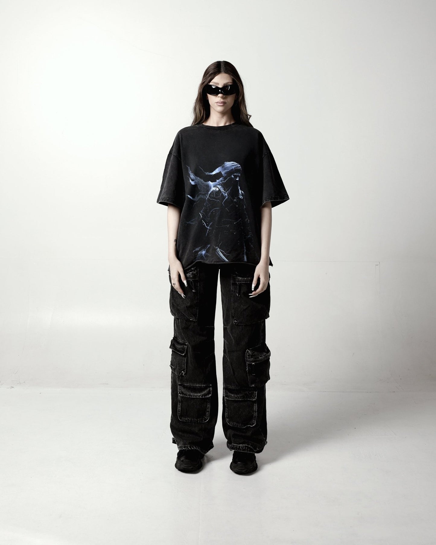 ETHREAL OVERSIZED FADED T-SHIRT - Drip by Rage
