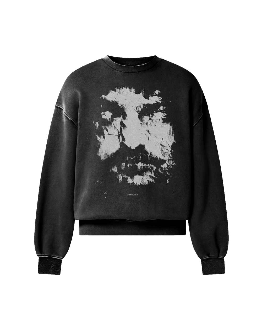 EYES OF DEVIL OVERSIZED FADED SWEATSHIRT - Drip by Rage