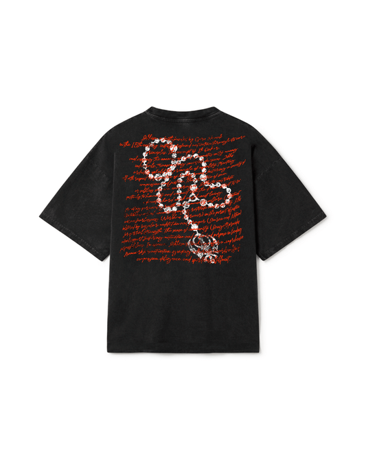 FAITH OVERSIZED FADED T-SHIRT - Drip by Rage