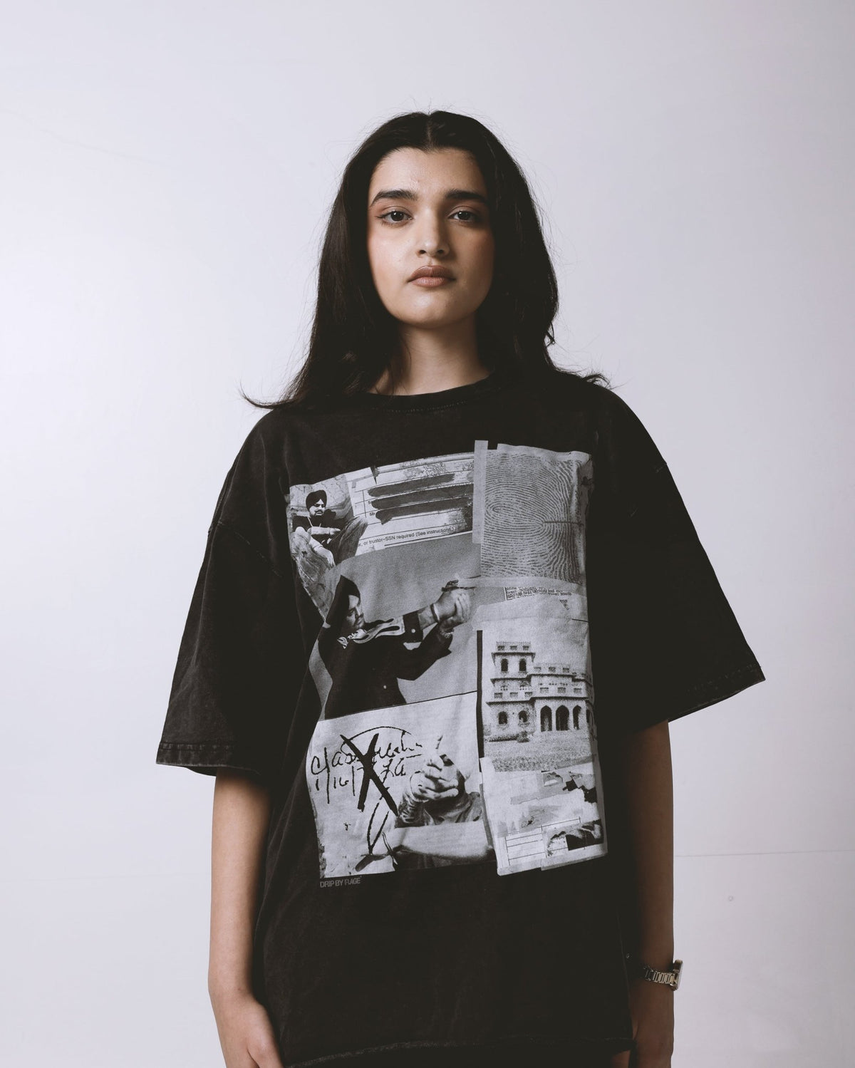 FILE OF 295 OVERSIZED FADED T-SHIRT - Drip by Rage