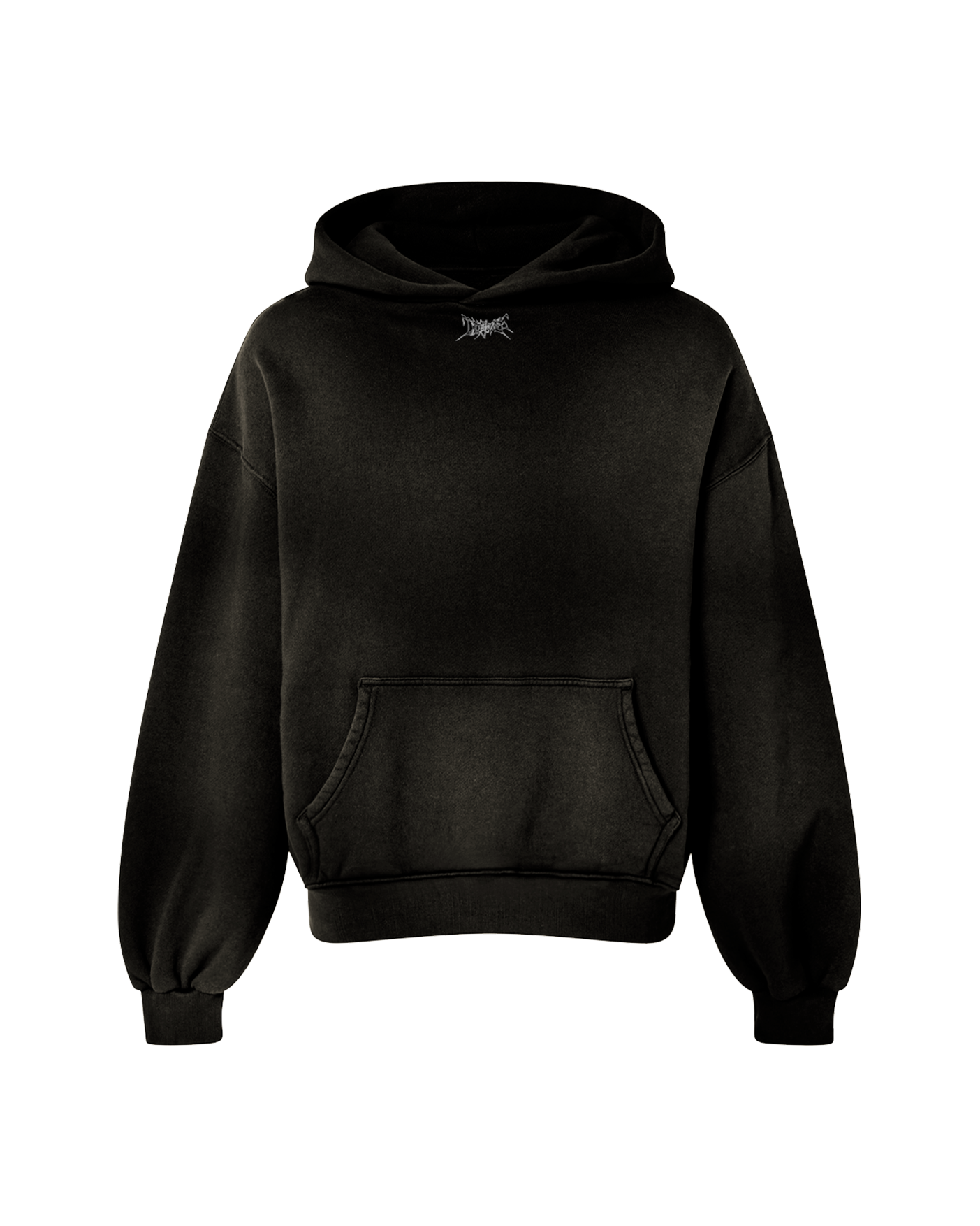 SMOKY BLACK FADED OVERSIZED PREMIUM HOODIE