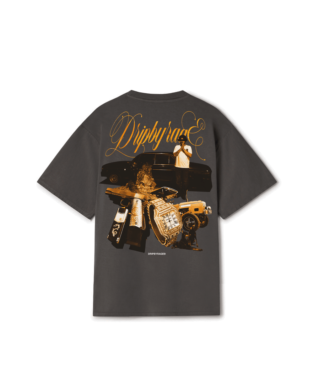 GANGSTA'S PARADISE SUPER OVERSIZED T-SHIRT - Drip by Rage