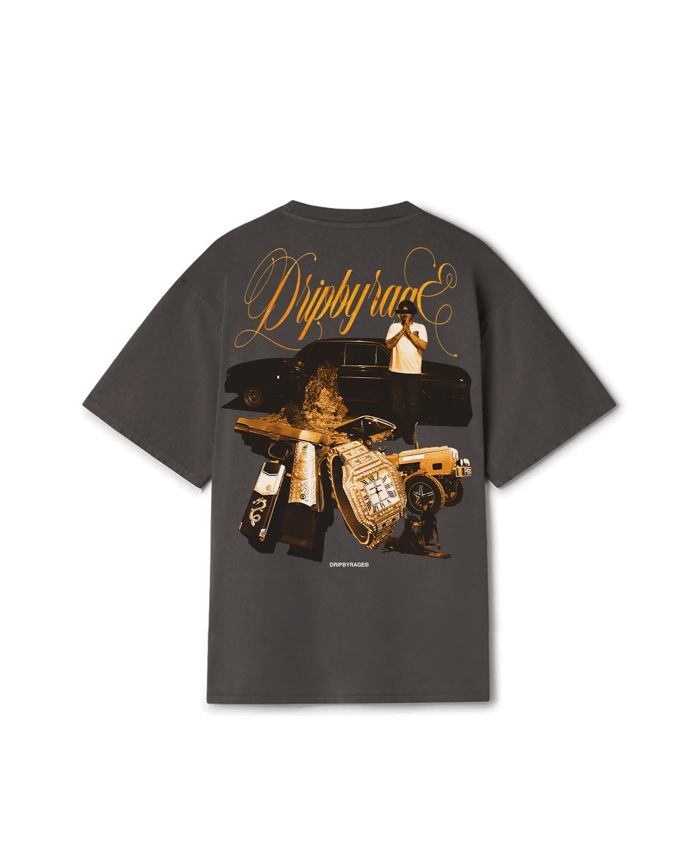 GANGSTA'S PARADISE SUPER OVERSIZED T-SHIRT - Drip by Rage