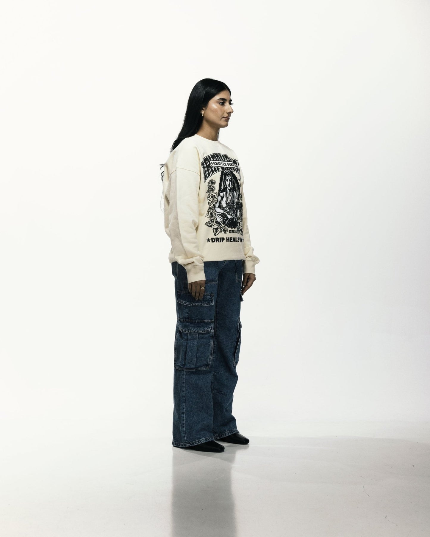 GANGSTER QUEEN II SWEATSHIRT - Drip by Rage