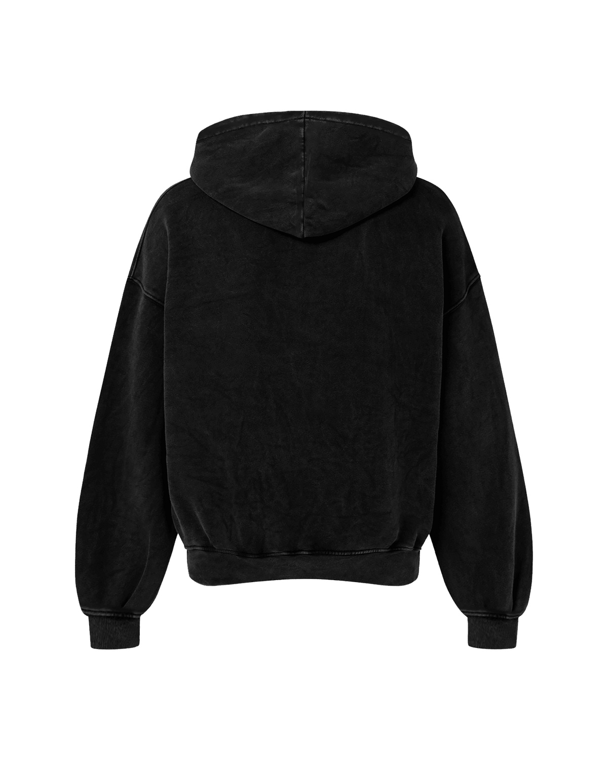 GANGSTER QUEEN OVERSIZED HOODIE FADED BLACK - Drip by Rage