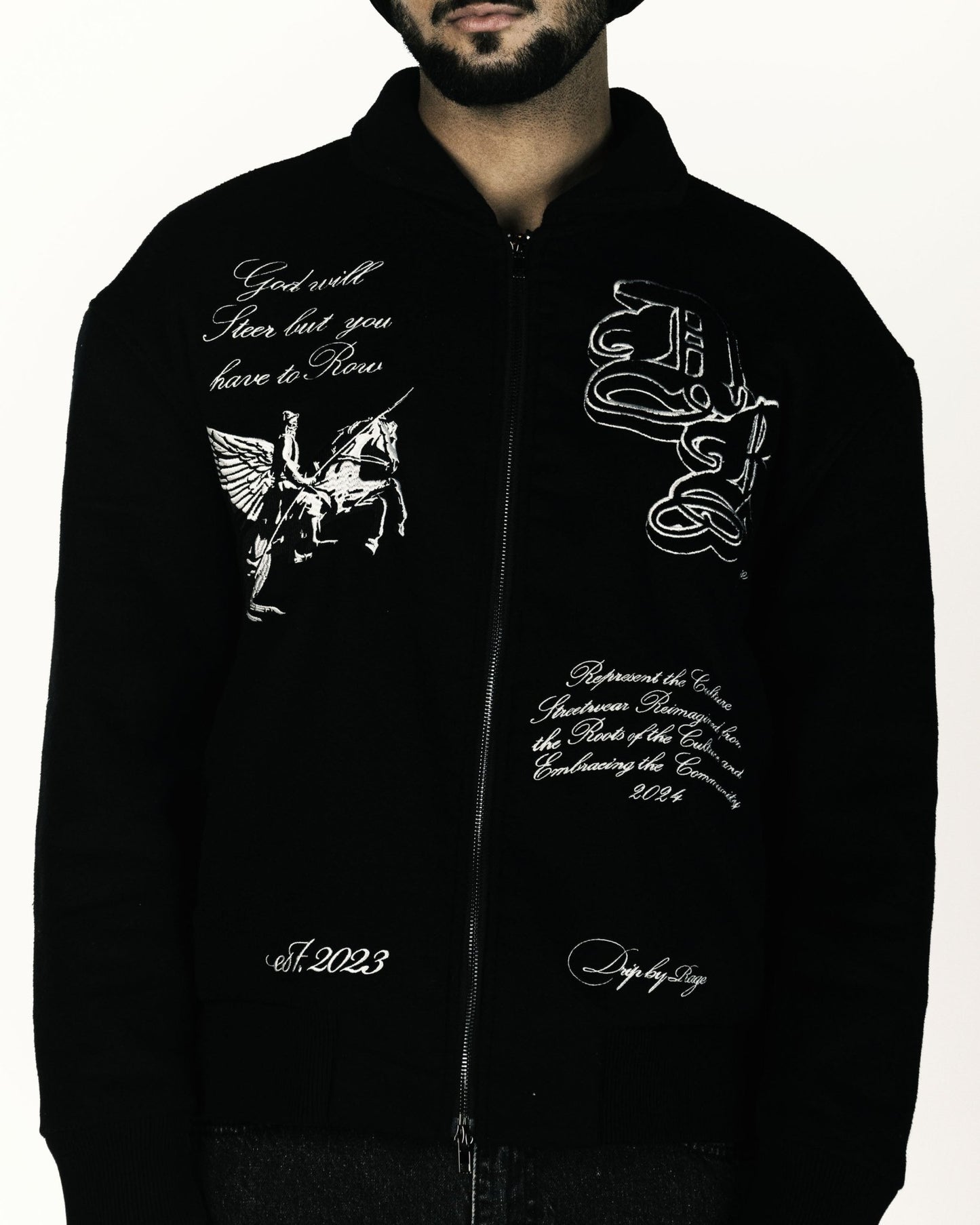 GOD WILL STEER JACKET - Drip by Rage