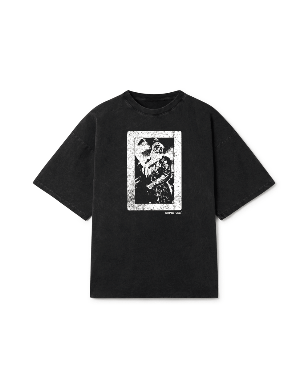 GOD WILL STEER OVERSIZED FADED T-SHIRT - Drip by Rage