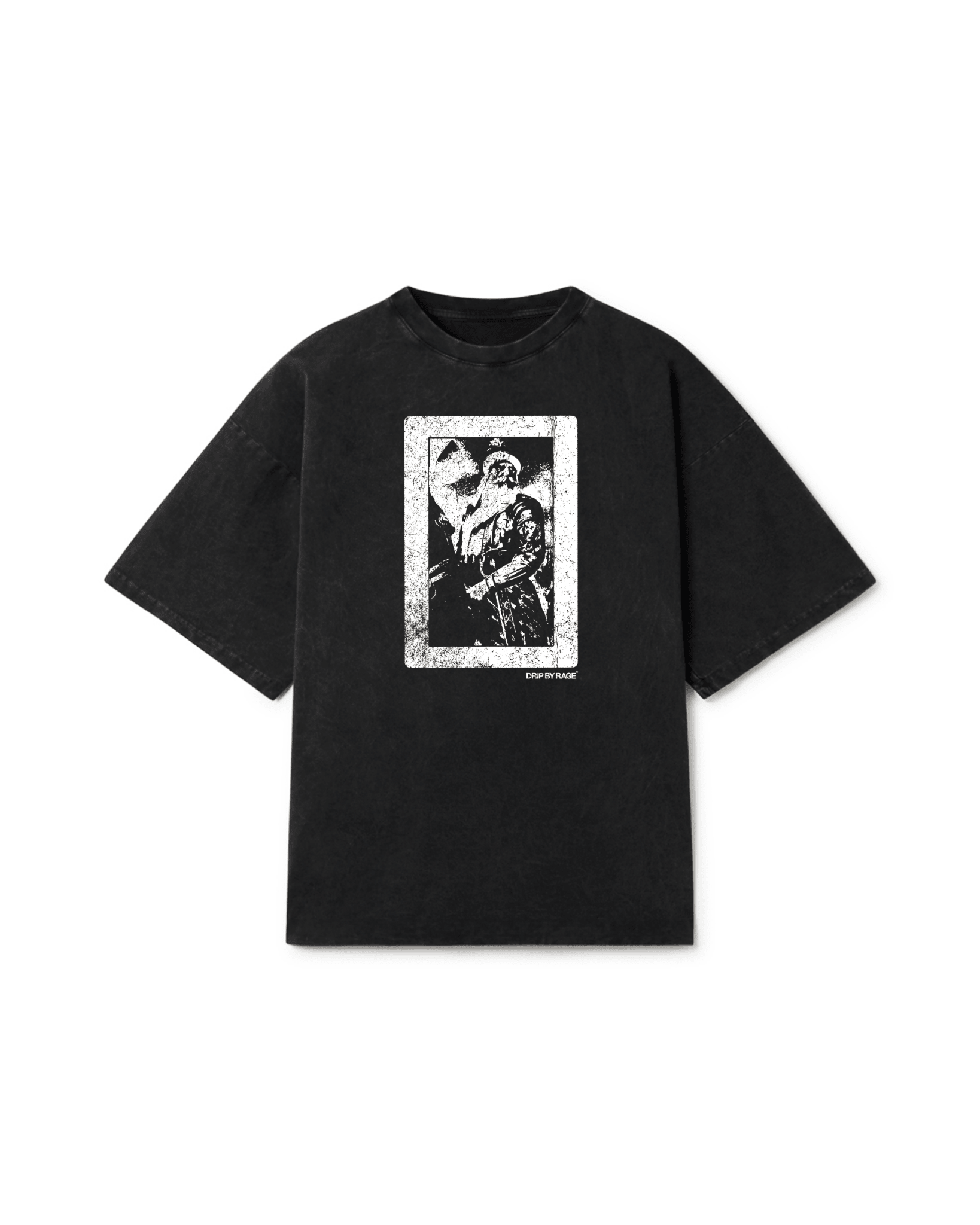 GOD WILL STEER OVERSIZED FADED T-SHIRT - Drip by Rage
