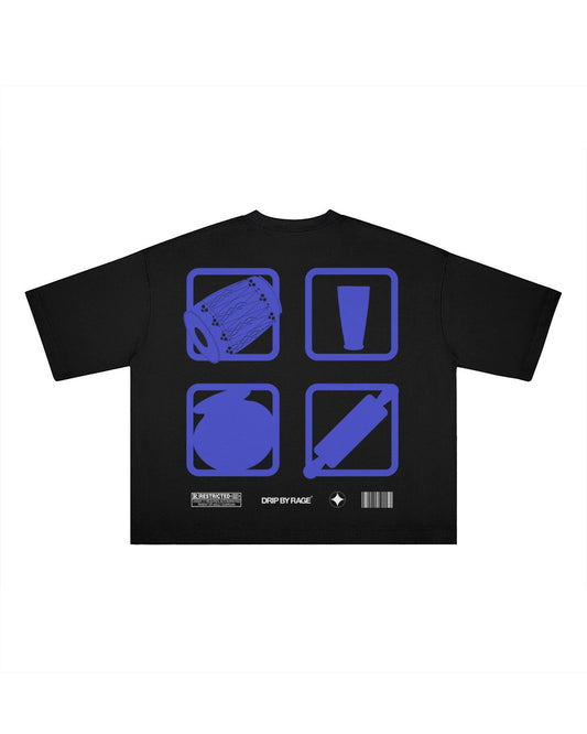 GTA CHOBBAR BOXY T-SHIRT - Drip by Rage