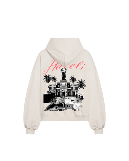 HAVELI BOXY DISTRESSED HOODIE - Drip by Rage