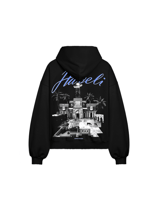 HAVELI BOXY DISTRESSED HOODIE - Drip by Rage