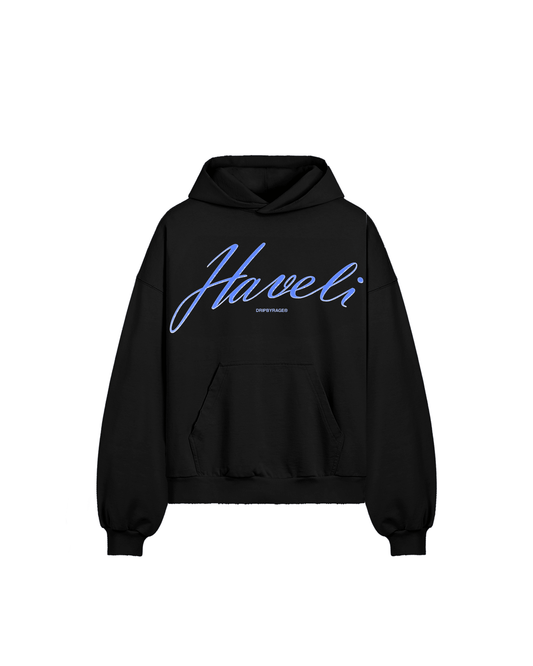 HAVELI BOXY DISTRESSED HOODIE - Drip by Rage
