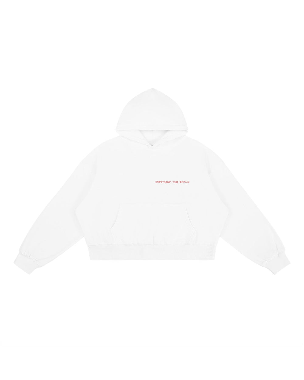 HERITAGE BOXY HOODIE - Drip by Rage