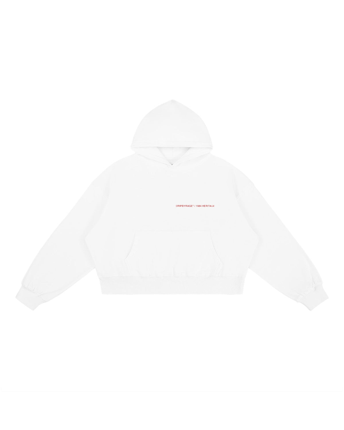 HERITAGE BOXY HOODIE - Drip by Rage