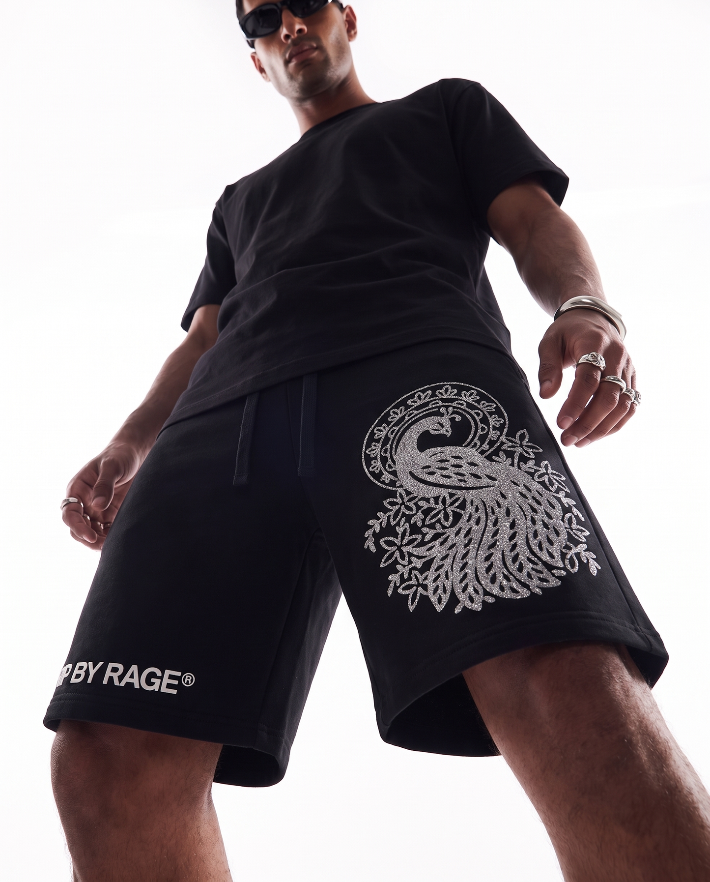 MORNI GLITTER PRINT SHORTS