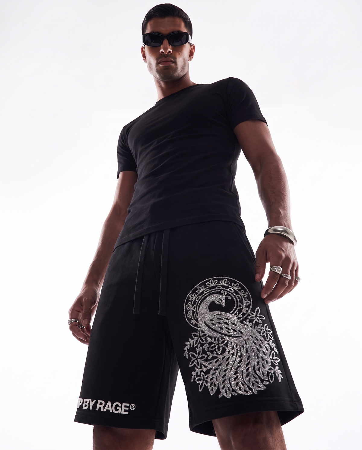 MORNI GLITTER PRINT SHORTS