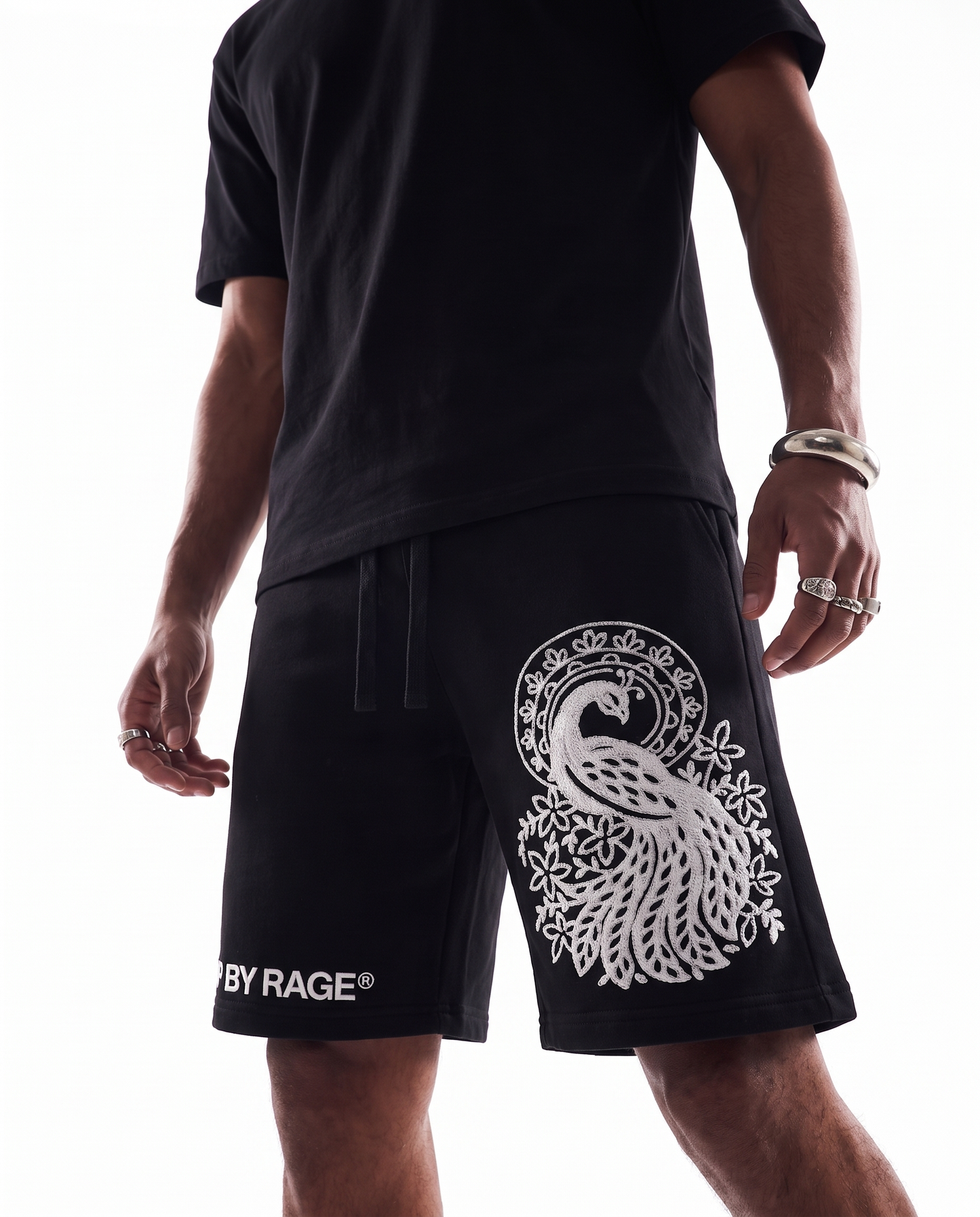 MORNI GLITTER PRINT SHORTS