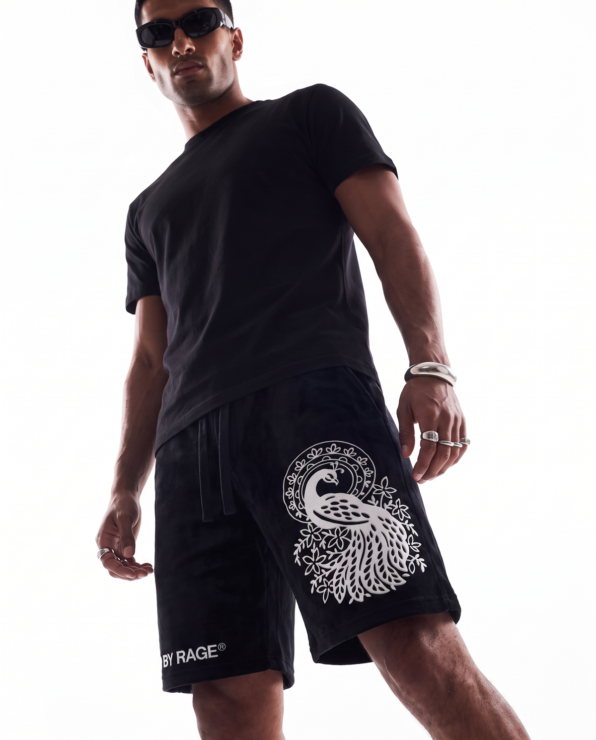 MORNI GLITTER PRINT SHORTS