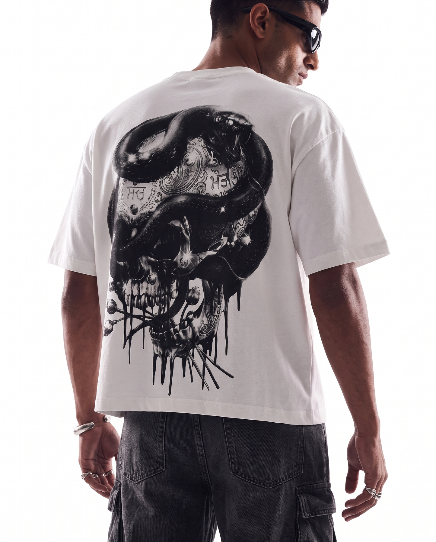 BLACK CHROME HEAVYWEIGHT BOXY T-SHIRT
