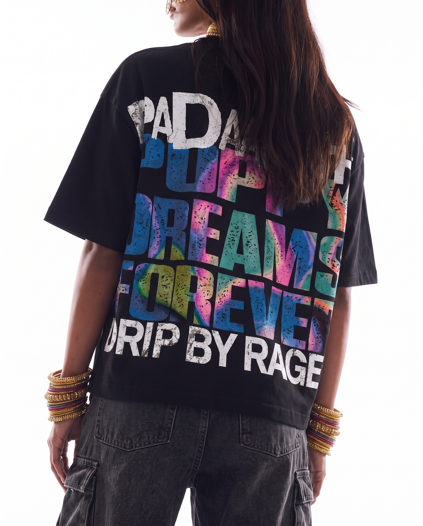 POPPY DREAMS HEAVYWEIGHT BOXY T-SHIRT