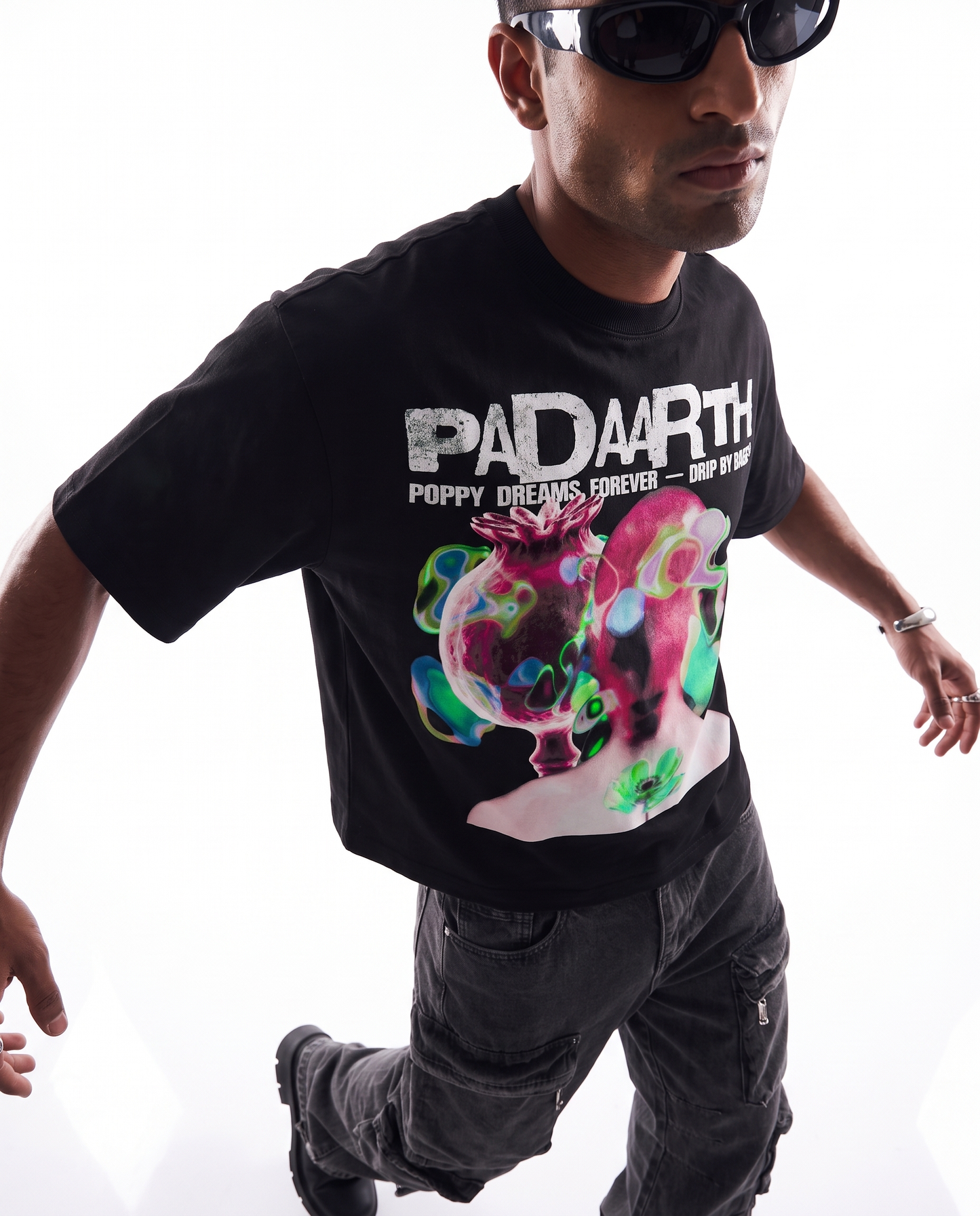POPPY DREAMS HEAVYWEIGHT BOXY T-SHIRT