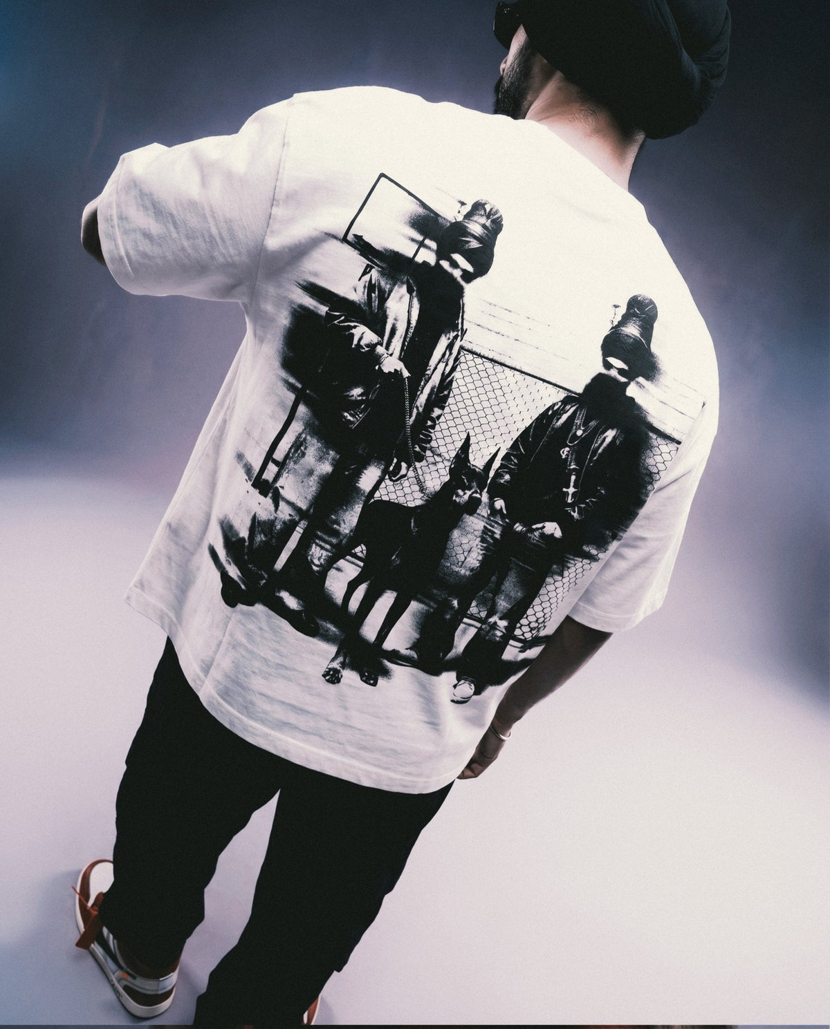 HOOD RAGE BOXY T-SHIRT - Drip by Rage