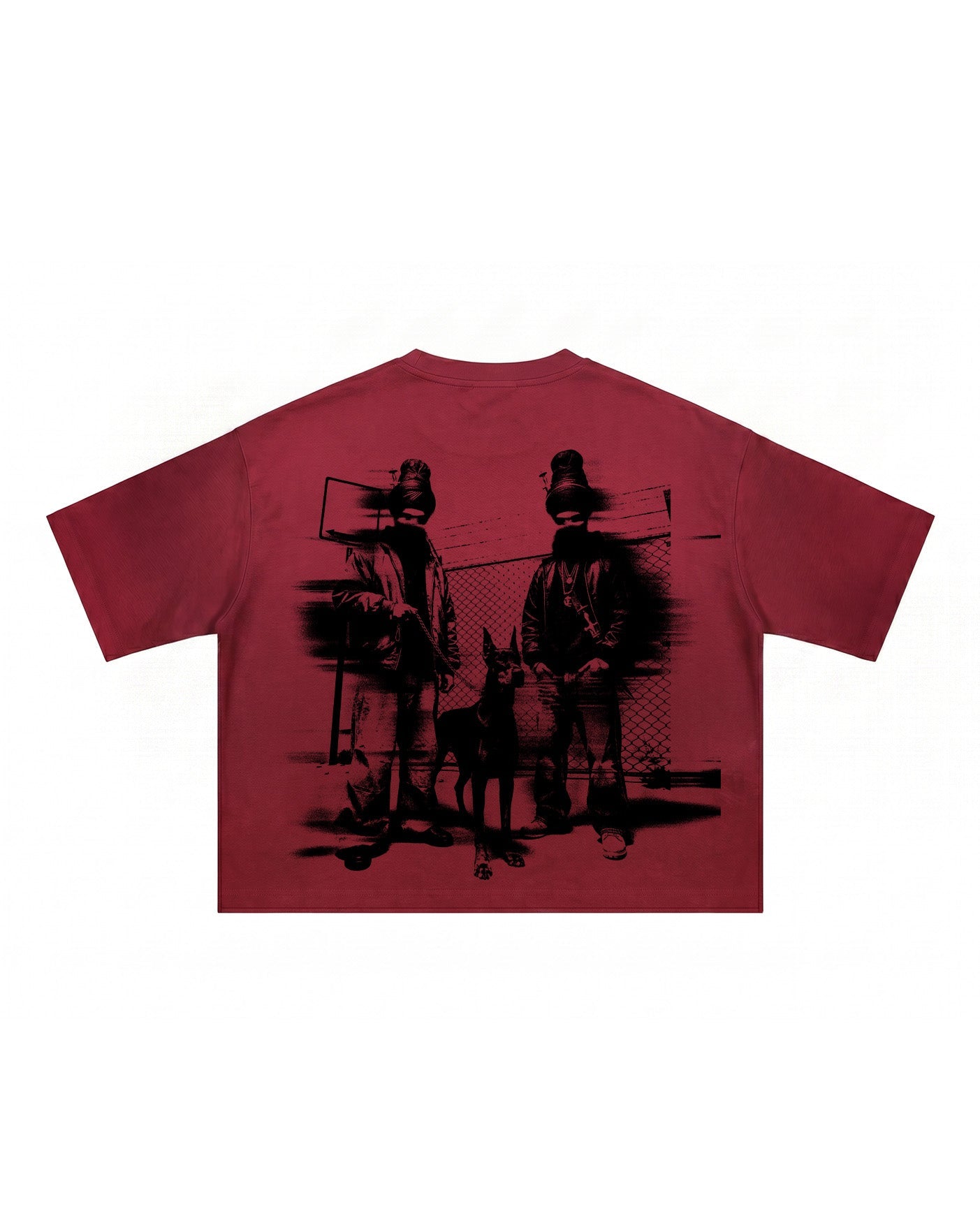 HOOD RAGE DYED T-SHIRT - Drip by Rage