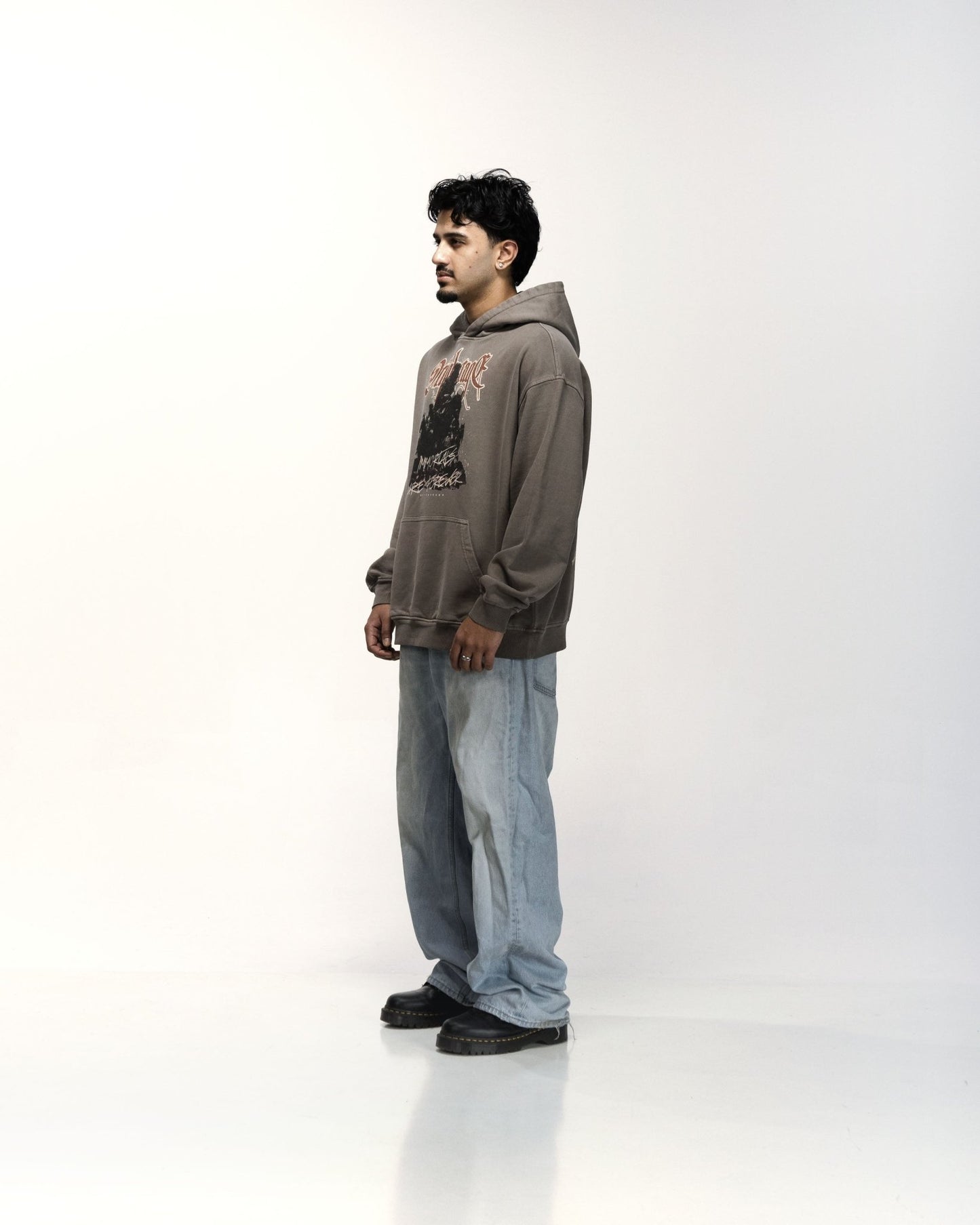 IMMORTALS FOREVER OVERSIZED FADED HOODIE - Drip by Rage