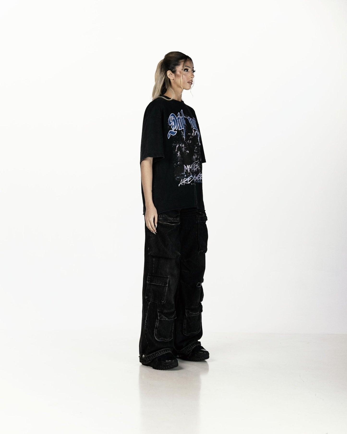 IMMORTALS FOREVER OVERSIZED FADED T-SHIRT - Drip by Rage