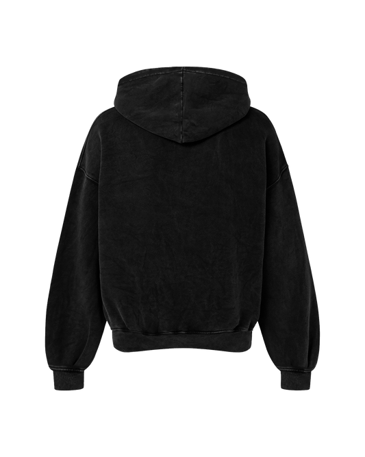 SIDHU X SCARFACE OVERSIZED FADED HOODIE