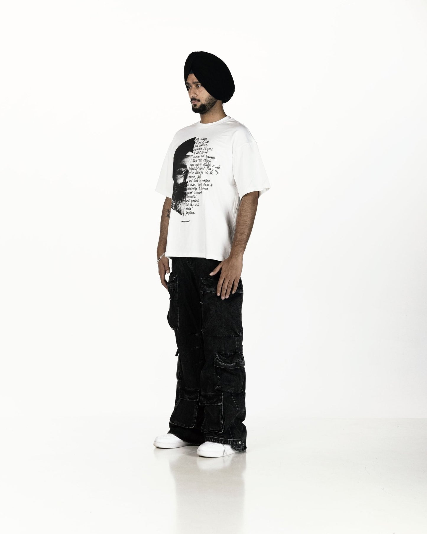 JUSTICE T-SHIRT WHITE - Drip by Rage