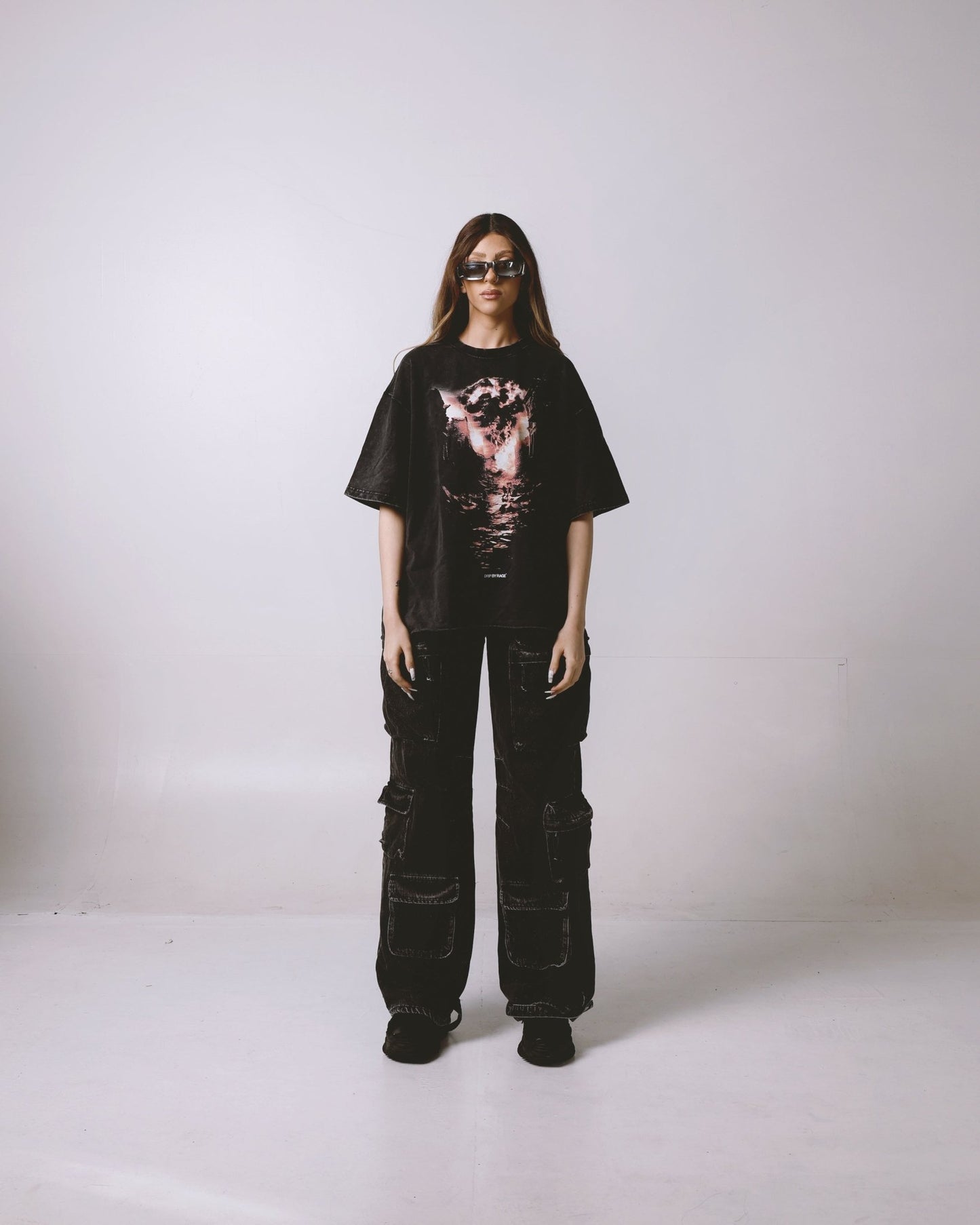 KALYUG OVERSIZED FADED T-SHIRT - Drip by Rage