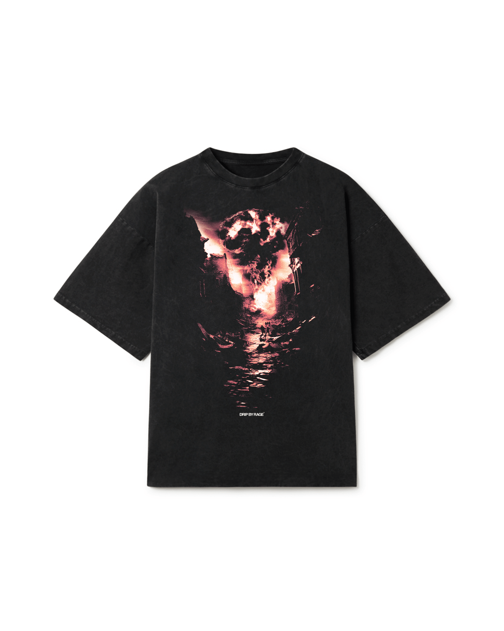 KALYUG OVERSIZED FADED T-SHIRT - Drip by Rage