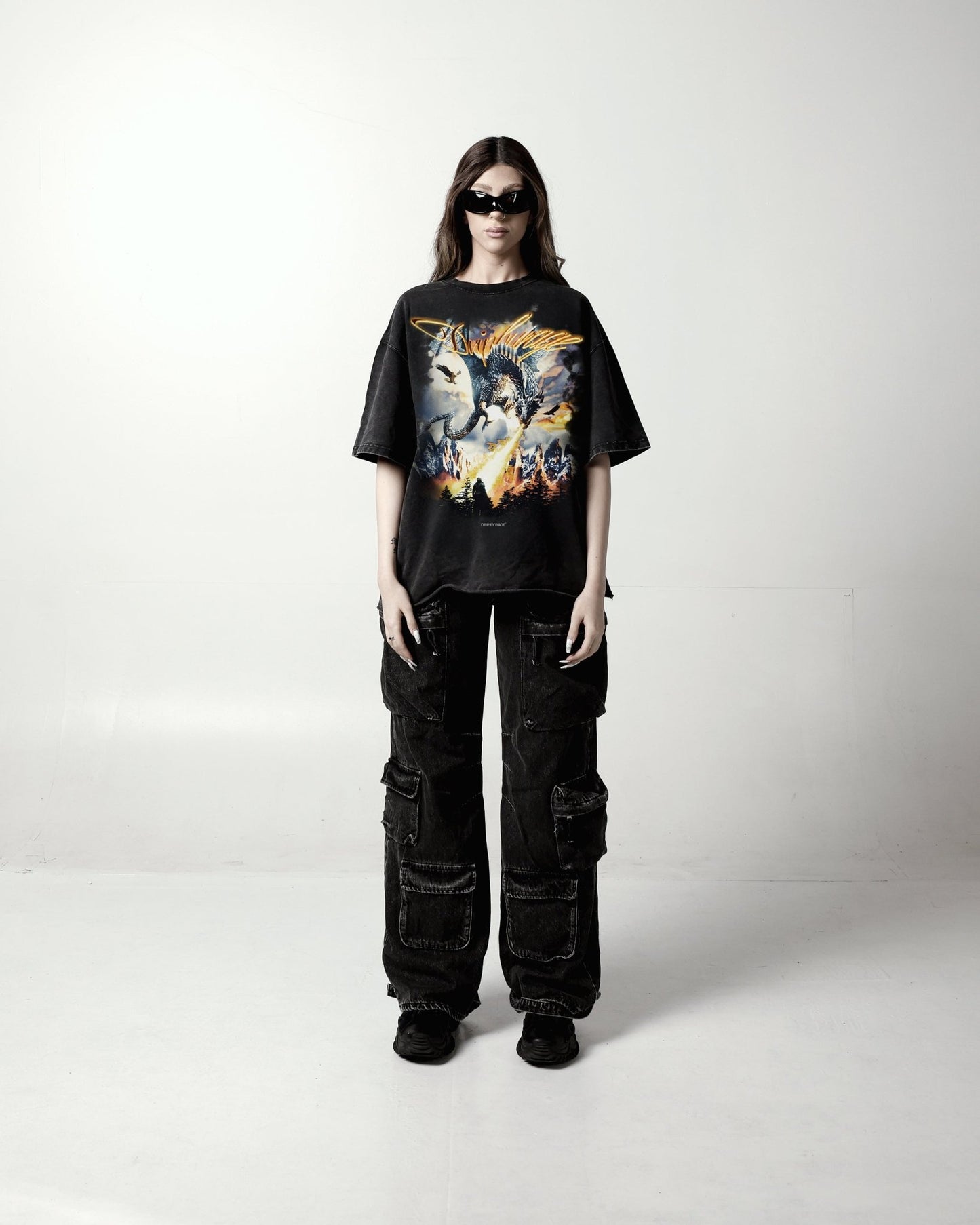 KRODH FADED T-SHIRT - Drip by Rage