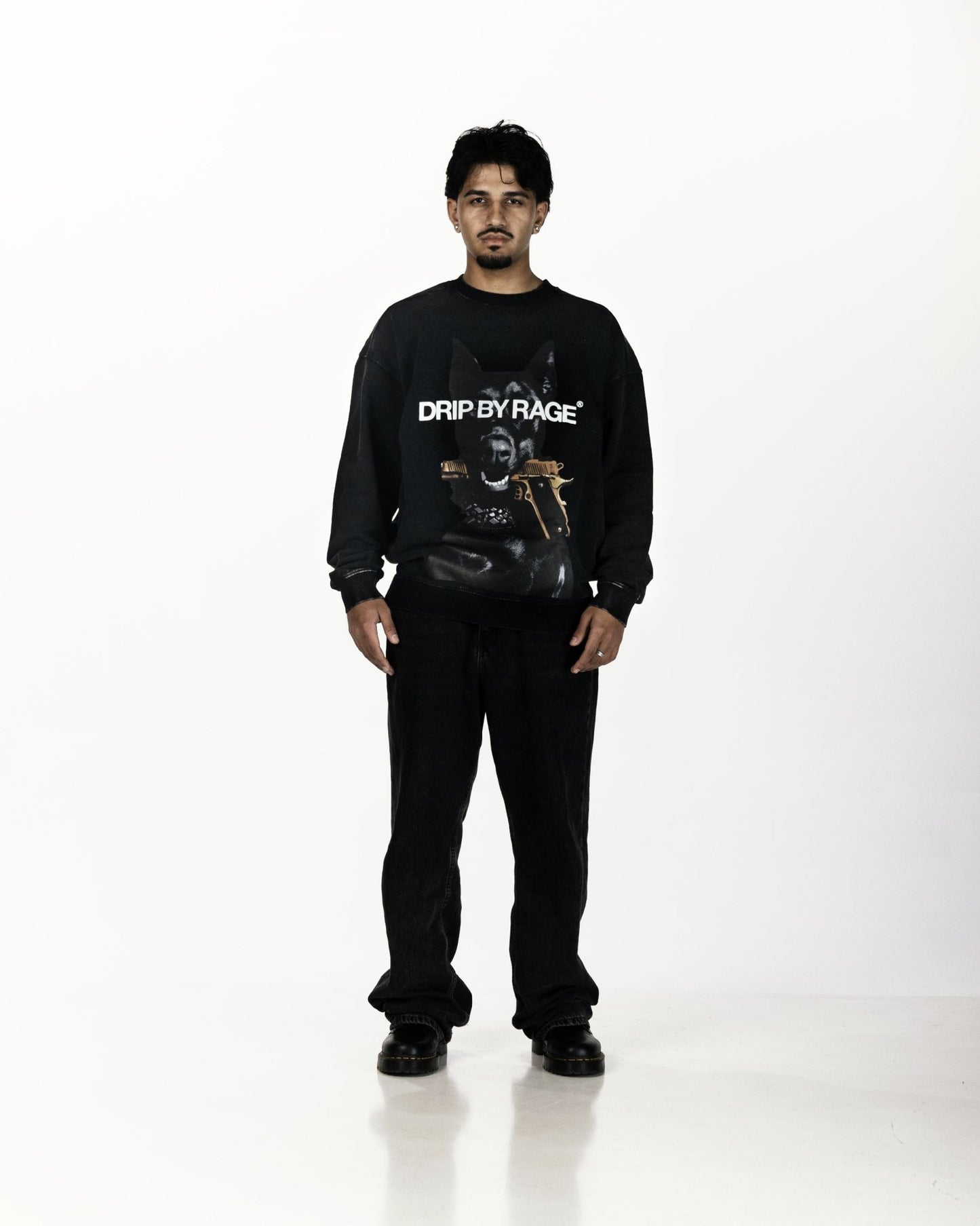 LOYALTY OVERSIZED FADED SWEATSHIRT - Drip by Rage