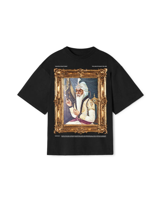 MAHARAJA RANJIT SINGH T-SHIRT BLACK - Drip by Rage