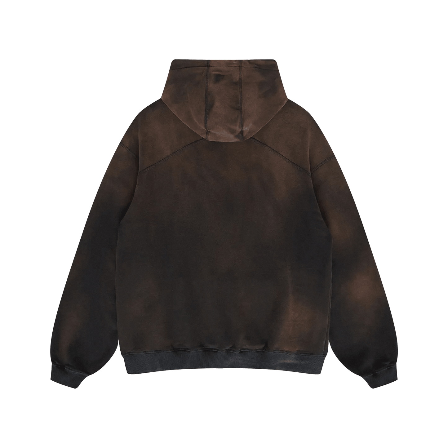MAHARANI X MONA LISA OVERSIZED PREMIUM FADED HOODIE BURGUNDY - Drip by Rage