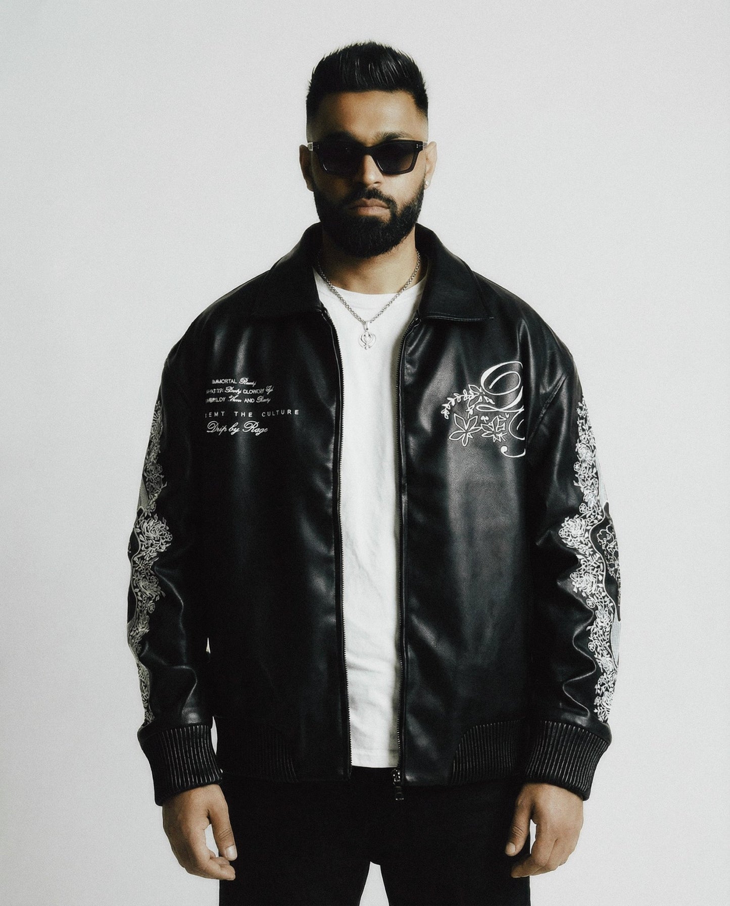 MORNI LEATHER JACKET - Drip by Rage