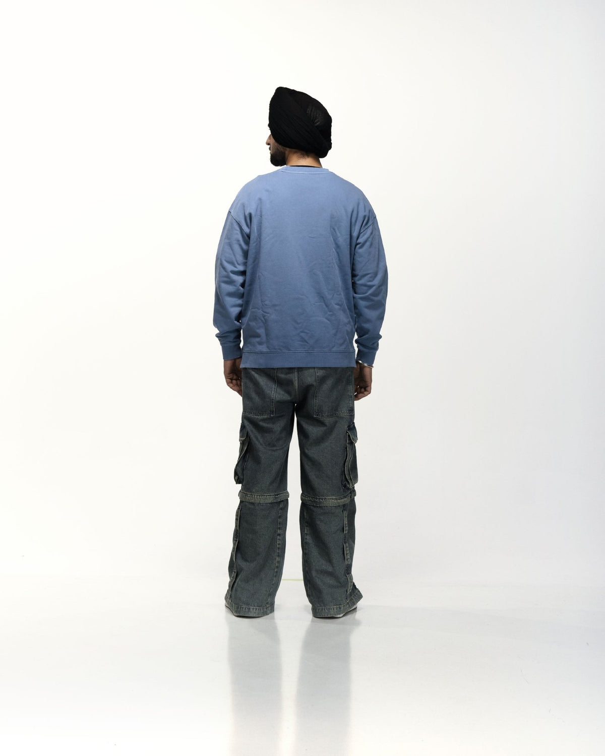 NAGNI OVERSIZED SWEATSHIRT BLUE - Drip by Rage