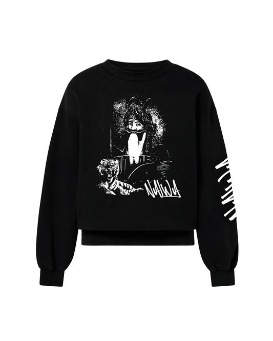 NALWA FLEECE SWEATSHIRT BLACK - Drip by Rage