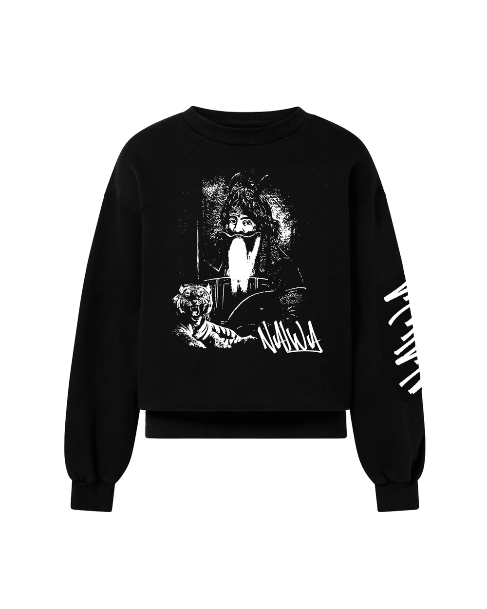 NALWA FLEECE SWEATSHIRT BLACK - Drip by Rage