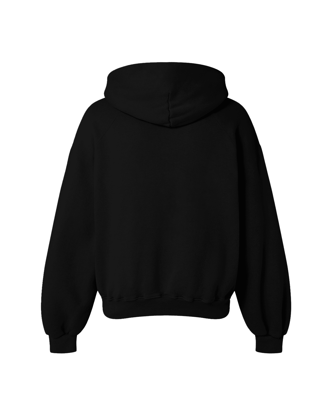 NALWA OVERSIZED FLEECE HOODIE BLACK - Drip by Rage