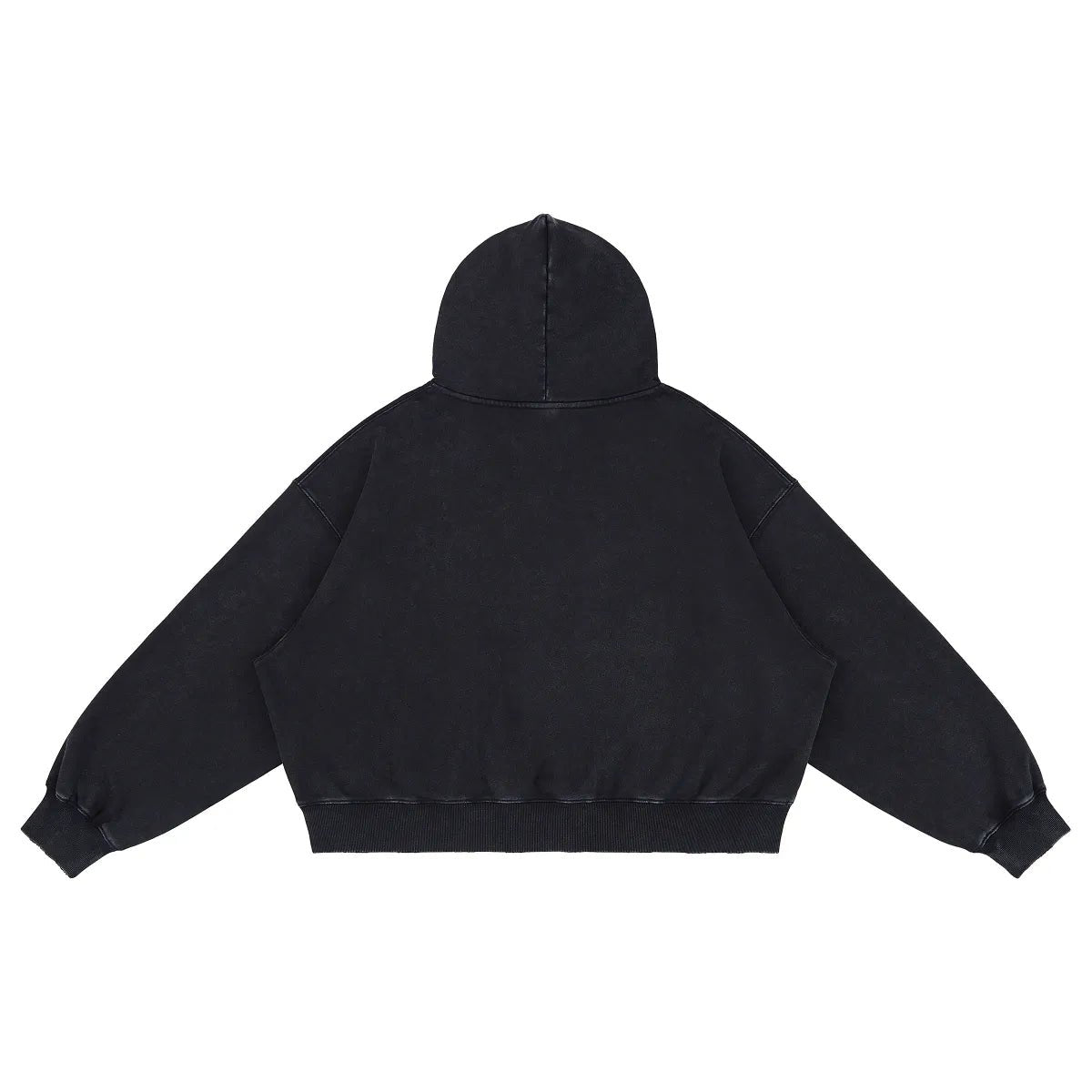NAZAR BIG PRINT BOXY FADED HOODIE - Drip by Rage