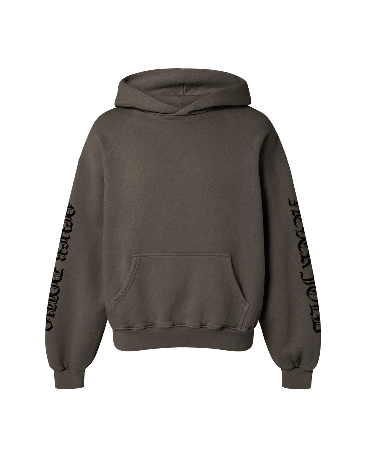 NEVER FOLD OVERSIZED FLEECE HOODIE - Drip by Rage
