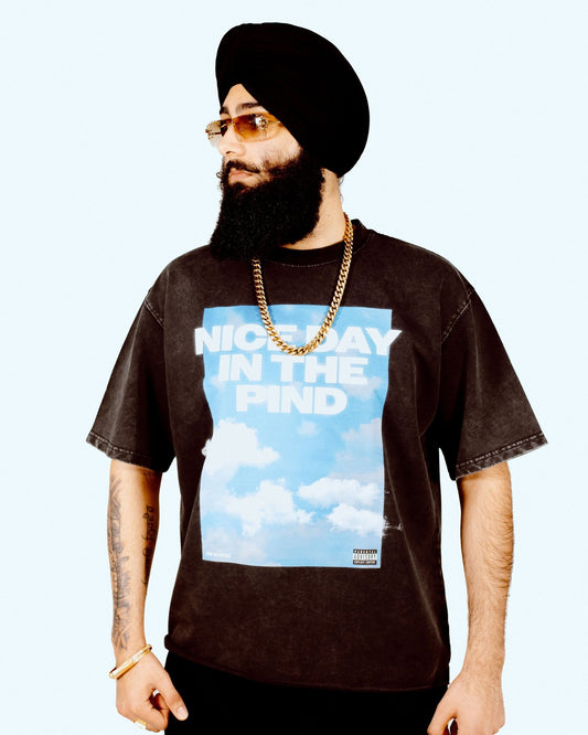 NICE DAY IN THE PIND FADED T-SHIRT - Drip by Rage