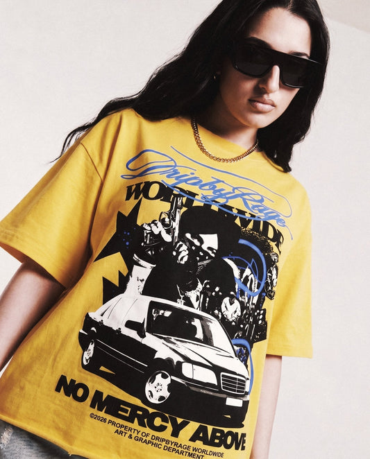 NO MERCY ABOVE T-SHIRT - Drip by Rage